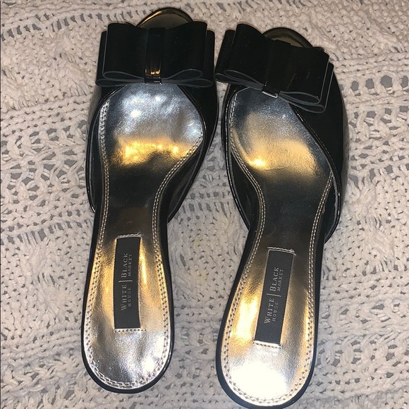 White House Black Market Shoes - Patent Leather White House Black Market shoes